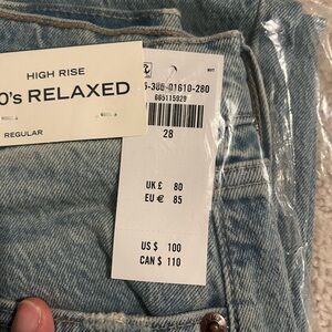 Abercrombie- High Rise Women's 90’s Relaxed Jeans